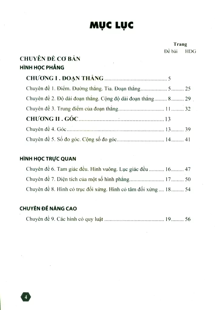 BỒI DƯỠNG HỌC SINH GIỎI TOÁN LỚP 6 - BÀI TẬP HÌNH HỌC (Theo chương trình GDPT 2018)